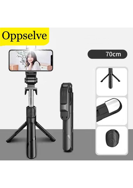 Beyaz Kablosuz Bluetooth Selfie Çubuğu Katlanabilir Tripod Uzaktan Telefon Tutucu Monopod iPhone 13 Android Kamera Zamanlayıcı Artefakt Çubuk (Yurt Dışından) fiyatları