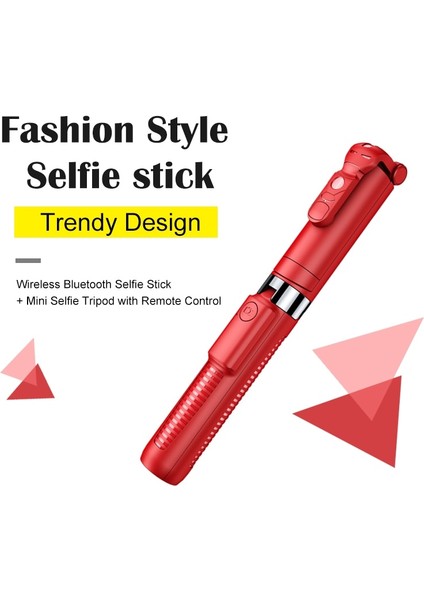Siyah Tripod Monopod Selfie Sopa Mini Katlanabilir Kablosuz Bluetooth Uzaktan Kumanda ile Android Akıllı Cep Telefonu Için Kendinden Yapışkanlı (Yurt Dışından) fırsatları