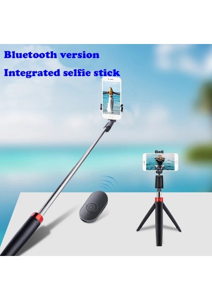 Beyaz Mini Taşınabilir Selfie Sopa Tripod Bluetooth Uzaktan Cep Telefonu Tutucu Huawei Ateş Görüntülü Arama Youtuber Tiktok Vlogger Için Standı (Yurt Dışından) modelleri