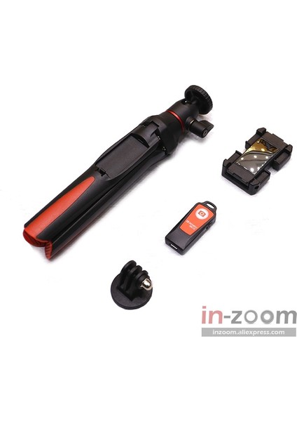 Orange Benro MK10 El Masaüstü 4 In 1 Uzatılabilir Selfie Sopa Canlı Tutucu Bluetooth Uzaktan Kumanda IPhone Gopro Huiwei Mı Telefon (Yurt Dışından) modelleri