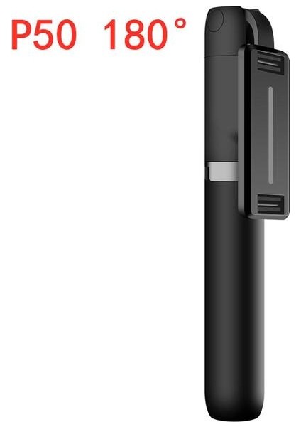 P50 3in1 Kablosuz Bluetooth Selfie Çubuğu, Uzaktan Kumanda ile Genişletilebilir Mini Tripod Ios Android Için Fotoğraf Canlı Yayını Vlog (Yurt Dışından)