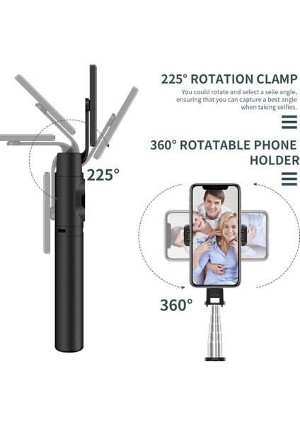 P50 3in1 Kablosuz Bluetooth Selfie Çubuğu, Uzaktan Kumanda ile Genişletilebilir Mini Tripod Ios Android Için Fotoğraf Canlı Yayını Vlog (Yurt Dışından) fırsatları