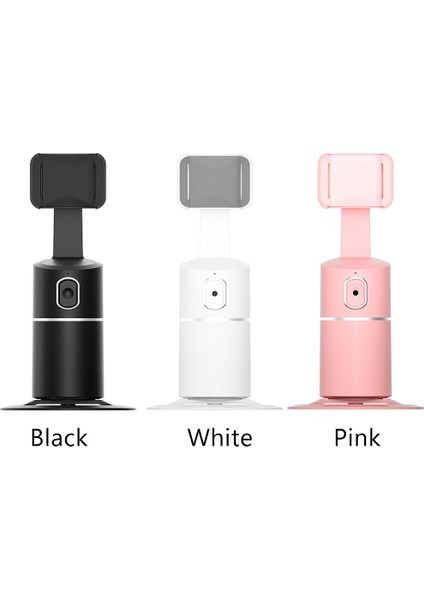 Beyaz 360 Rotasyon Yüz Izleme Selfie Çubuğu Tripod Nesne Takip Tutucu Kamera Fotoğraf Vlog Canlı Video Kayıt Için Gimbal Gimbal (Yurt Dışından)