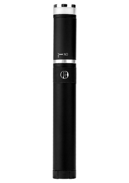 Siyah Gümüş Çok Fonksiyonlu Kablosuz Bluetooth Selfie Çubuğu Güzellik Dolgu Işığı Katlanabilir El Monopod Deklanşör Tripod iPhone 8 Samsung S9 (Yurt Dışından)