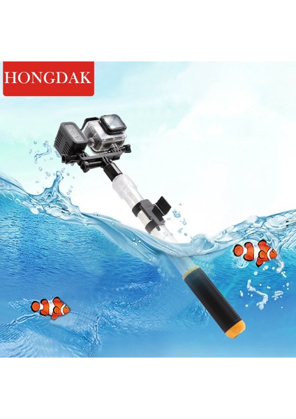 Temel Stil Yeni Su Geçirmez Şeffaf Selfie Çubuğu Teleskopik Monopod Akıllı Telefon Için Dalış Direği Go Pro Hero 10 9 8 7 6 5 Sjcam (Yurt Dışından) fiyatları
