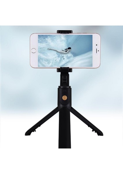 Siyah Selfie Çubuğu Dereceli Fotoğraf Tutucu Uzatılmış Tripod Canlı Yayın Desteği Tüm Cep Telefonları Mavi Diş Uzaktan Kumanda Tik-Tok (Yurt Dışından) fırsatları