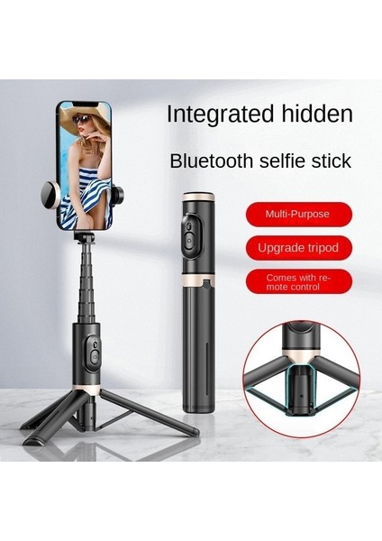 Q12 Pembe Statyw Selfie Yapma Aparatı Telefon Insta 360 Selfie Çubuğu Drążek Teleskopoowy Bezprzewodowy Kijek Selfie Yapma Orijinal (Yurt Dışından)