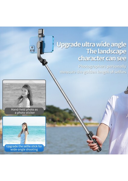 Yeşil Işıklı Canlı Yayın Braketi Kablosuz Bluetooth Mini Tripod Genişletilebilir Monopod Yatay ve Dikey Çekim Tripod Monopod Tripod (Yurt Dışından)