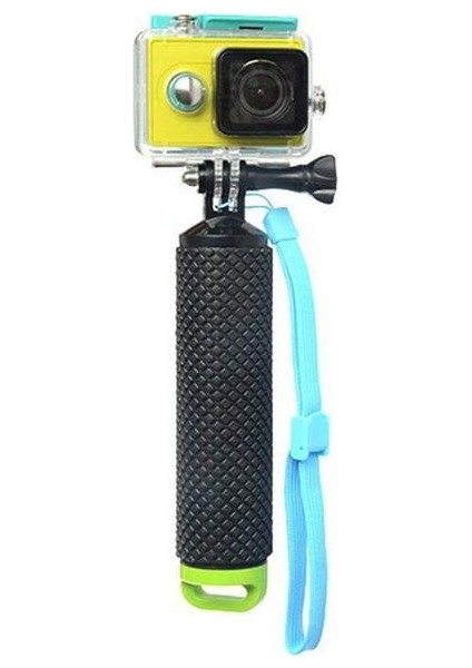 Yeşil Su Geçirmez Yüzen El Kavrama Sualtı Selfie Sopa Gopro Hero Oturumu Pro Şamandıra Kolu Dalış Eylem Kamera (Yurt Dışından)