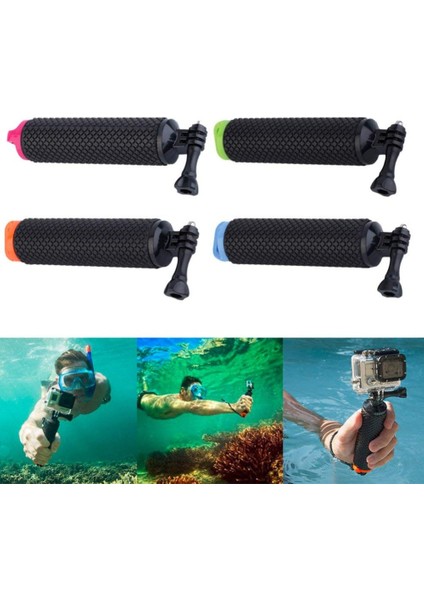 Yeşil Su Geçirmez Yüzen El Kavrama Sualtı Selfie Sopa Gopro Hero Oturumu Pro Şamandıra Kolu Dalış Eylem Kamera (Yurt Dışından) indirimleri