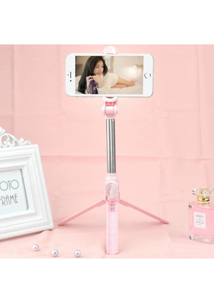 Beyaz 3 In 1 Kablosuz Bluetooth Selfie Sopa El Monopod Deklanşör Uzaktan Katlanabilir Mini Tripod IPhone Xr 8x7 6s Artı Hızlı (Yurt Dışından) modelleri