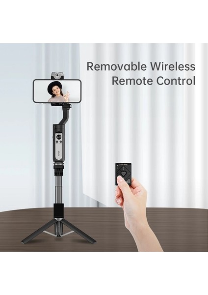 Beyaz Hohem 3 In 1 Selfie Çubuk Telefon Tripod Uzatılabilir Monopod Isteady X/x2/v2 Için Uzaktan Destek Akıllı Telefon ile (Yurt Dışından) fırsatları