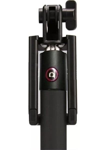 Açık Mavi Kaymaz Sap Taşınabilir Uzatılabilir Monopod Kendinden Kutuplu El Kablolu Selfie Çubuğu iPhone Akıllı Telefon Için 180 Derece Ayarlanabilir (Yurt Dışından)