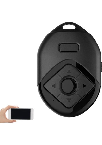 Siyah Selfie Uzaktan Kumanda Düğmesi |şarj Edilebilir Kablosuz Sayfa Çevirici |videoları Kaydırmak Için Artefakt E-Kitap Okumak Fotoğraf Çekmek (Yurt Dışından) fiyatları