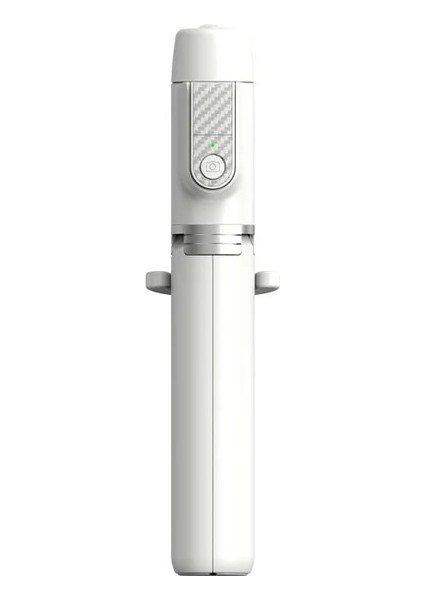 Beyaz Mamen Entegre Bluetooth Selfie Çubuk Tripod 18-64 cm Huawei Xiaomi Android Ios Telefon Için Ayarlanabilir Taşınabilir Telefon Tutucu (Yurt Dışından)