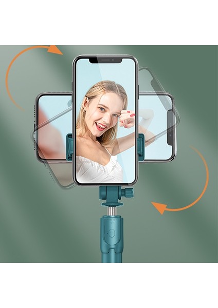 Beyaz Kablosuz Bluetooth Uyumlu Selfie Çubukları Katlanabilir Mini Tripod Deklanşör Uzaktan Kumanda Xiaomi Huawei iphone Ios Android Için (Yurt Dışından) indirimleri