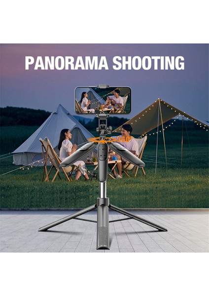 Tripod Yeni 160MM Bluetooth Selfie Çubuğu Tripod Gopro Aksiyon Kameraları Akıllı Telefonlar Selfie Işığı Için Dolgu Işığı ile Katlanabilir Monopod (Yurt Dışından)