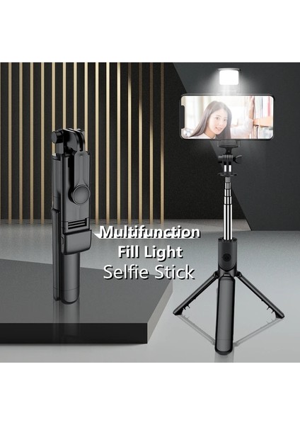 Işık ile Fgclsy Kablosuz Bluetooth Selfie Sopa Cep Telefonu Için 360 Derece Standı Mini Tripod iphone Akıllı Telefonlar Canlı (Yurt Dışından)