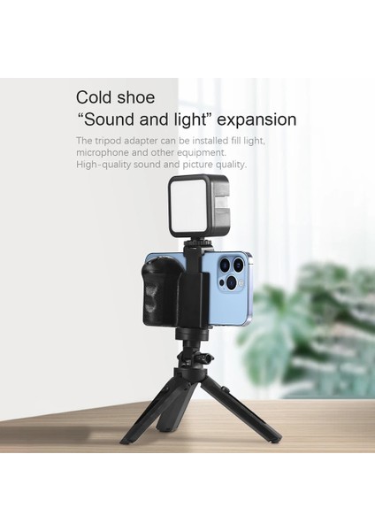 Soğuk Ayakkabı Bluetooth Uyumlu Telefon Kelepçesi ile Akıllı Telefon Sabitleyici Ios Android Için Ergonomik Selfie Güçlendirici Rahat Kavrama (Yurt Dışından) modelleri