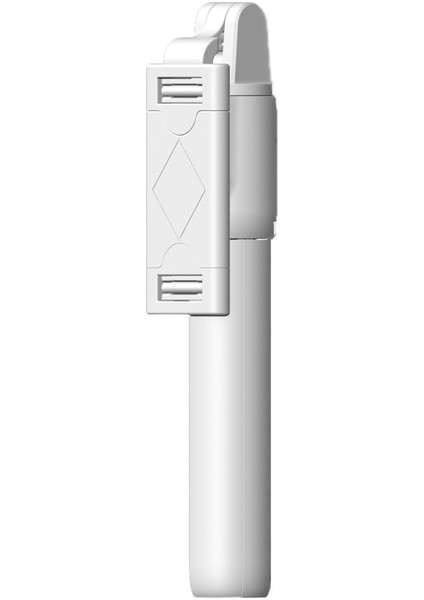 Beyaz Kablosuz Katlanabilir Selfie Sopa Telefon Tripod Uzatılabilir Monopod Akıllı Telefon Için Bluetooth Uzaktan Kumanda ile 3 In 1 Selfie Çubukları (Yurt Dışından)