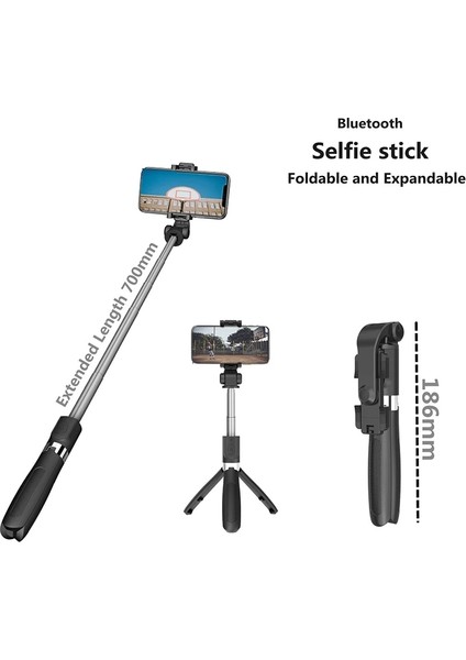 Siyah Işık ile Fangtuosı 2022 Yeni Kablosuz Bluetooth Selfie Çubuğu Selfie'nin Halka Işık Fotoğrafçılığı Canlı Video Akışı Için Lambanın LED Jantı (Yurt Dışından) indirimleri