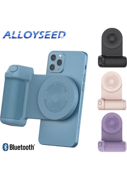 Mavi Yeni Manyetik Kamera Kolu Fotoğraf Braketi Akıllı Bluetooth Cep Telefonu Sarsıntı Önleyici Selfie Cihazı Magsafe Masaüstü Kablosuz Şarj Cihazı (Yurt Dışından) fiyatları