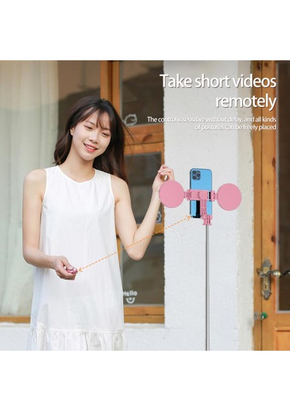 Siyah Pratik Canlı Tripod Paslanmaz Çelik Uzaktan Kumanda Evrensel Taşınabilir Entegre Selfie Tripod Selfie Sopa Fotoğraf Çekme (Yurt Dışından) modelleri