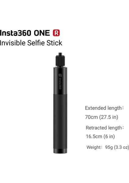 70 cm Yeni INSTA360 1.2 M Görünmez Selfie Çubuğu INSTA360 Bullet Time Paket Kolu Insta 360 X3 /one X2 /one R /one x Aksesuarları (Yurt Dışından)
