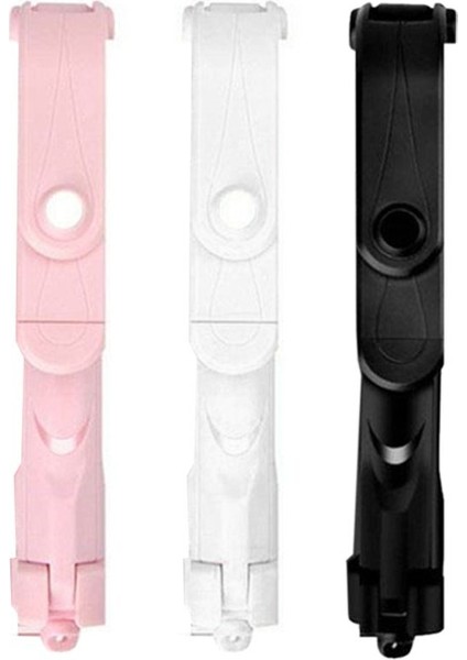 Pembe Kablosuz Bluetooth Selfie Çubuğu Taşınabilir Telefon Standı 360 ° Dönen Canlı Tripod M5TD (Yurt Dışından)