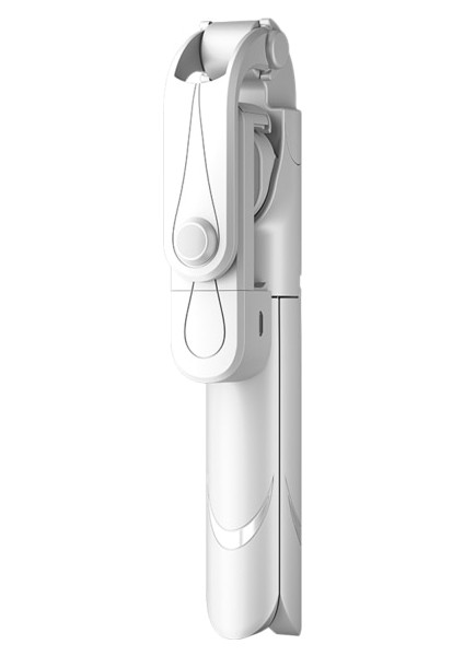 Beyaz 3 In 1 Uzatılabilir Selfie Çubuğu Tripod Halkalı Telefon Kılıfı Tutucu Ayrılabilir Kablosuz Uzaktan Iphone 13 12 11 Pro Max Video Kaydı (Yurt Dışından)