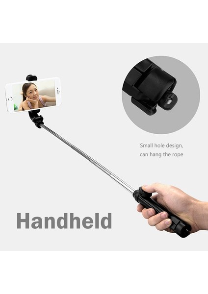 Pembe Kablosuz Bluetooth Selfie Sopa Mini Tripod Uzatılabilir Monopod Android Akıllı Telefon Için Evrensel Taşınabilir El (Yurt Dışından) indirimleri