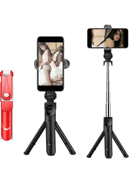 Siyah 3'ü 1 Arada Uzatılabilir Selfie Çubuğu Tripod Standı Akıllı Telefon Tutucu Iphone 13 12 11 Pro Video Kaydı Için Çıkarılabilir Kablosuz Uzaktan Kumanda (Yurt Dışından) fiyatları