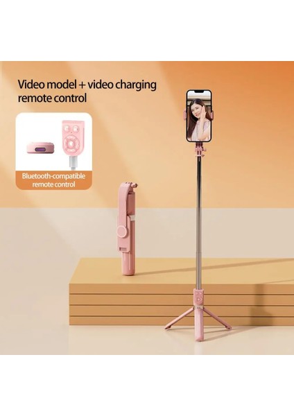 Siyah Selfie Sopa Entegre Açı Anahtarlama 10 M Uzaktan Kumanda 50 Mah Telefon Selfie Tutucu Açık Selfie Tripod Selfie Standı (Yurt Dışından)