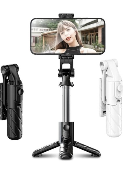 Suikuai Z01 Siyah Suikuai Z01 Mini Bluetooth Özçekim Çubuğu Tripod Canlı Braketi Evrensel Cep Telefonu Kamera Artefakt Video ile Uyumlu Ce Rohs (Yurt Dışından)