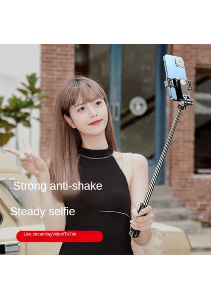 Suikuai Z01 Siyah Suikuai Z01 Mini Bluetooth Özçekim Çubuğu Tripod Canlı Braketi Evrensel Cep Telefonu Kamera Artefakt Video ile Uyumlu Ce Rohs (Yurt Dışından)