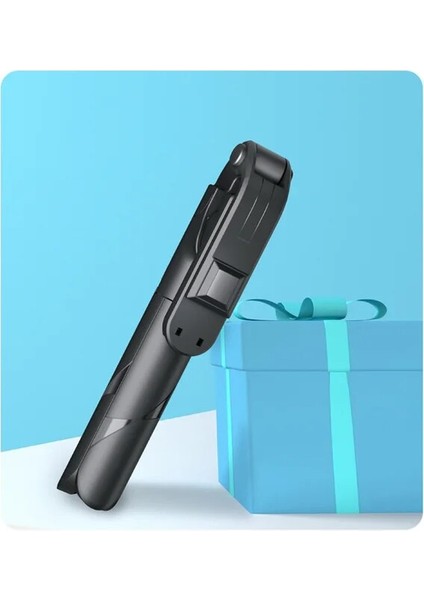 Siyah XT02 3 In 1 Tripod Bluetooth Uyumlu Uzaktan Kumanda Özçekim Çubuğu Xiaomi/samsung Için Iphone Için Tutucu Sopa Özçekim Çubuğu (Yurt Dışından)