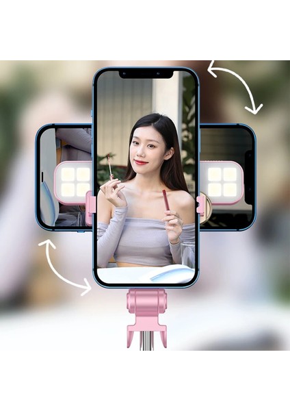 Beyaz Taşınabilir Katlanabilir Tripod Selfie Çubuğu Video Bluetooth Uyumlu El Tipi Selfie Çubuğu Dolgu Işığı Telefon Aksesuarları Fotoğraf (Yurt Dışından) fırsatları