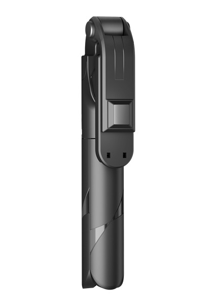 Siyah Kablosuz Bluetooth Selfie Çubuğu Katlanabilir Mini Tripod Sabitleyici, iPhone Ios Android Için Deklanşör Uzaktan Kumandalı (Yurt Dışından)