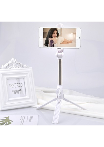 iPhone Samsung Huawei Için Uzaktan Kumandalı Pembe 4'ü 1 Arada Kablosuz Bluetooth Selfie Çubuğu (Yurt Dışından) modelleri