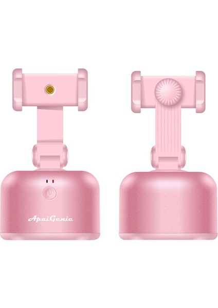 Pembe Apaı Genıe Iı Akıllı Takip Gimbal Sabitleyici Selfie Çubuğu Tripod, 360° Döndürme Otomatik Yüz Nesne Takip Kamera Tutucu (Yurt Dışından)