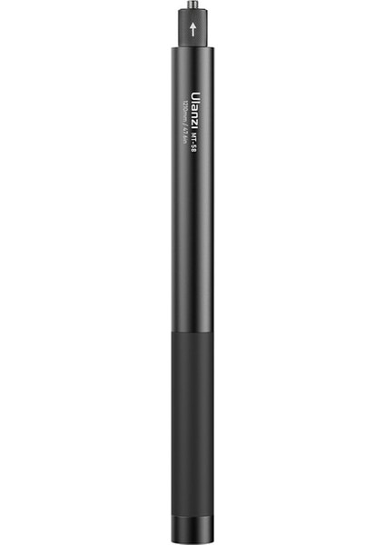 Mt-58 120CM Ulanzi Mt-57 Mt-58 INSTA360 80/120CM Uzatılabilir Görünmez Selfie Çubuk Kutup Evrensel Çubuk Gopro INSTA360 One X3 X2 Go 2 (Yurt Dışından)