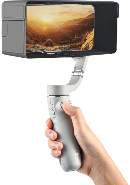 Boyun Kordonu ile Djı Om5/om4/se El Gimbal Cep Telefonu Güneşlik Pu Manyetik Güneşlik Katlanır Güneşlik Djı Osmo Mobile 5 4 Se Aksesuarları (Yurt Dışından) indirimleri