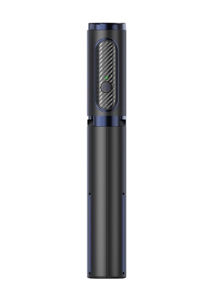 Siyah Evrensel Bluetooth Selfie Çubuğu iPhone Huawei Vivo Oppo Xioami Özel Kamera Otoportre Tripod Entegre Canlı Seyahat (Yurt Dışından)