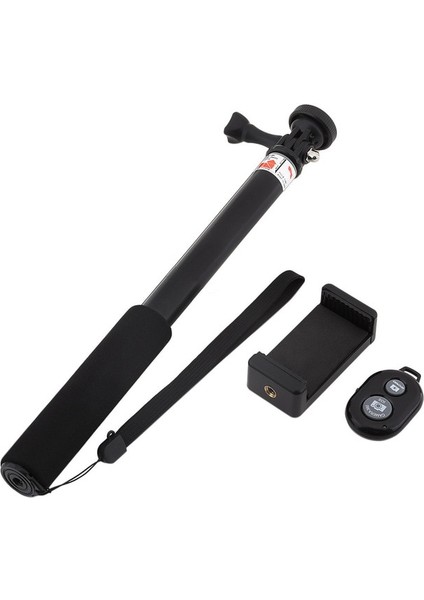 Gopro Için Yeni Katlanabilir El Selfie Çubuğu Xiaomi iPhone Huawei Mobil Akıllı Telefonlar Için Telefon Tutucu ile Uzatılabilir Monopod (Yurt Dışından)