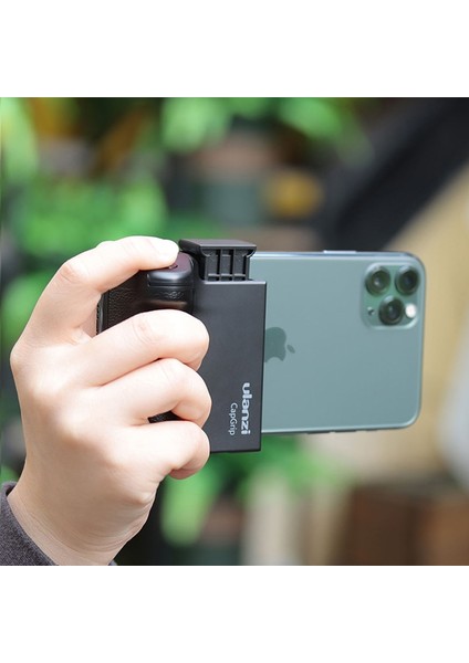 Yükseltme 2nd Sürümü Dupı Telefon Ios Için El Selfie Güçlendirici Deklanşör Capgrip Soğuk Ayakkabı ile Kablosuz Bluetooth Selfie Kelepçesini Yükseltme (Yurt Dışından)