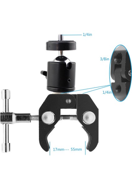 Model A Boyut S Esnek Gooseneck Monopod Gopro Hero Için Tutucu Montajlı 5 6 7 8 9 10 Sjcam Djı Osmo Aksiyon Kameraları Telefonlar Için Selfie Sopa (Yurt Dışından)