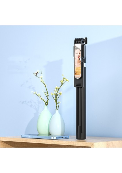 Selfie Çubuğu 1 1.7m Genişletilmiş Versiyon Bluetooth Selfie Çubuğu Çift Doldurma Işığı Tripod, Android Ios Cep Telefonu Için Uzaktan Deklanşör ile (Yurt Dışından) modelleri