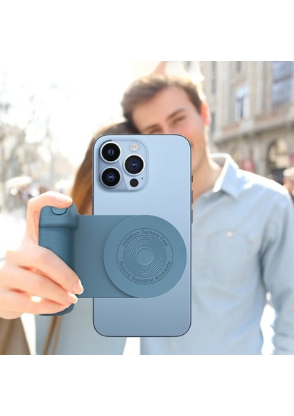 Pembe Yeni Selfie Akıllı Masaüstü Tutucu Kablosuz Şarj Fotoğraf Braketi Manyetik Kamera Kolu Bluetooth (Yurt Dışından) fırsatları