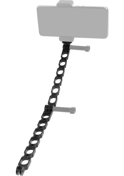 Gri L Alüminyum Alaşımlı Selfie Sopa Montaj Tutucu Uzatma Çubuğu Monopod Gopro Djı Sjcam Aksiyon Kameraları Fotoğraf Video Kayıt (Yurt Dışından) indirimleri