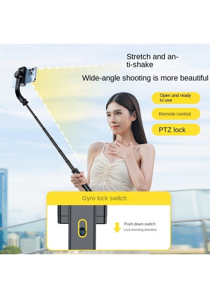 Siyah Fangtuosı 2023 Yeni Katlanabilir Kablosuz Bluetooth Selfie Sopa El Gimbal Sabitleyici Tripod Bluetooth Deklanşör ile iphone Için (Yurt Dışından) modelleri